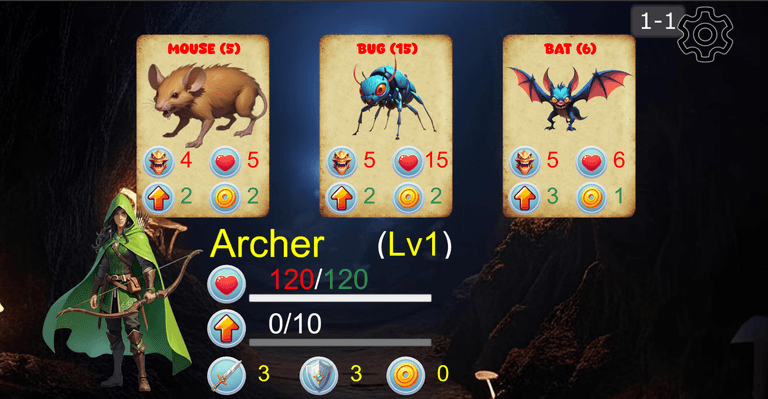 Oracle Labyrinth combat system - Battle against ancient guardians