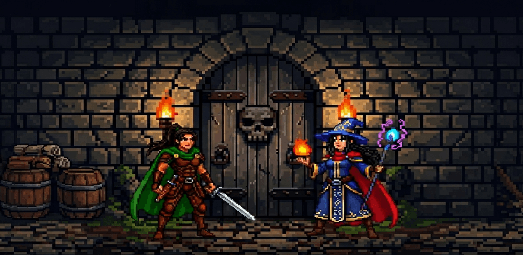 Dungeon of the Oracle - key art