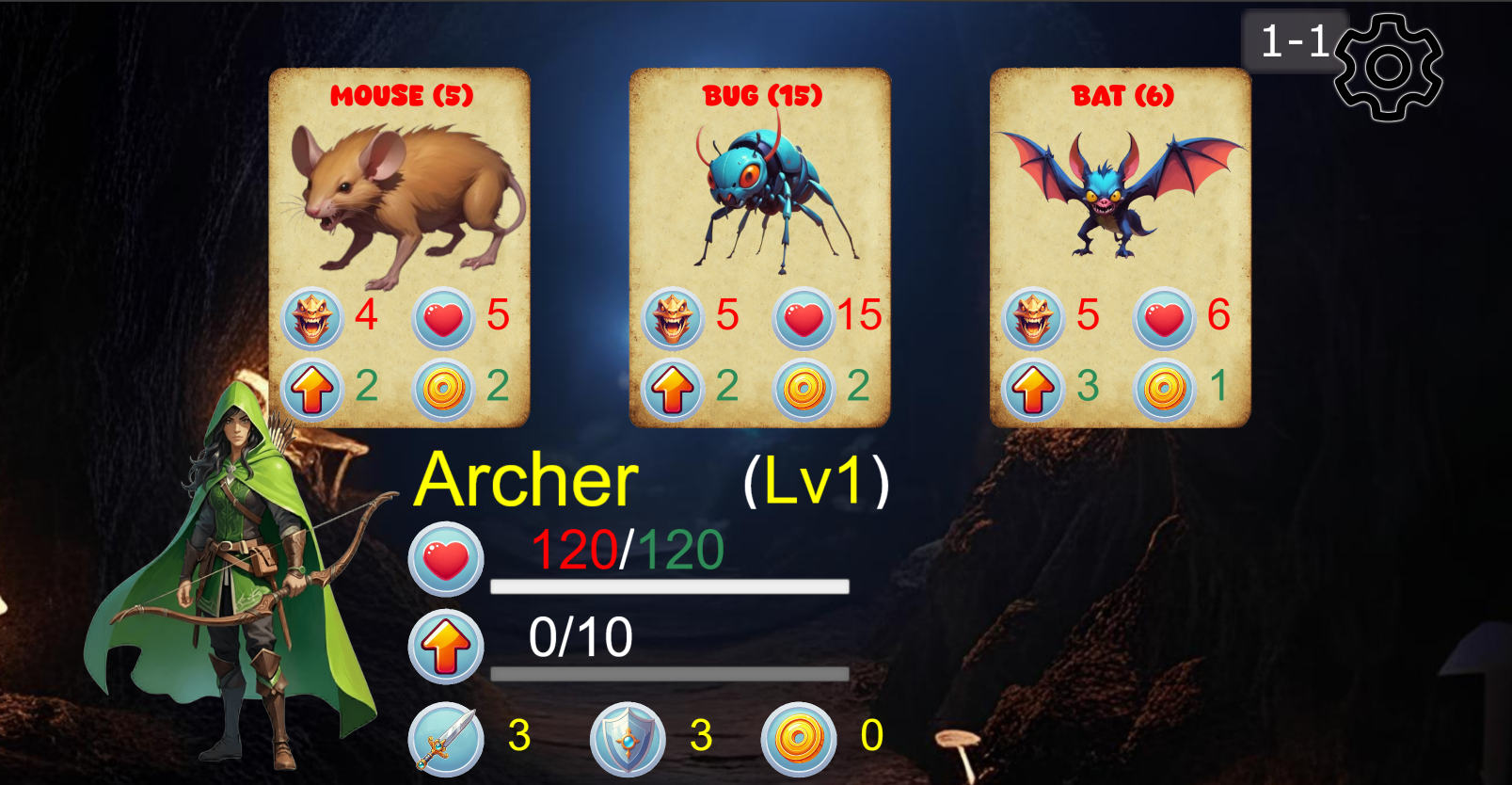 Oracle Labyrinth combat system - Battle against ancient guardians